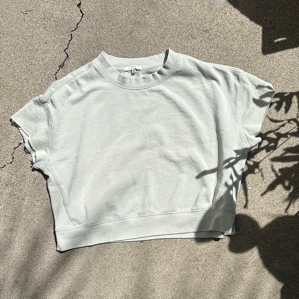 Z Supply Women's Cropped Fleece Top